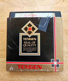 NES - Klax - Tengen Black Cart with Sleeve - Nintendo Video Game