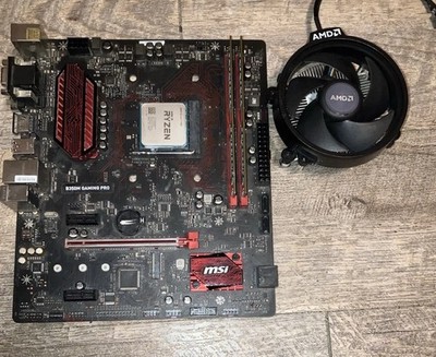 B350 Ryzen 1600 Max Overclock MSI Tomahawk B350 Motherboard With