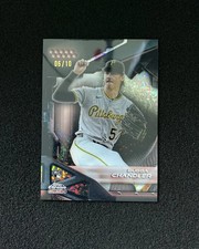 2026 Topps Chrome Black Bubba Chandler #17 Rose Gold Mini Diamond 06/10 RC QI95