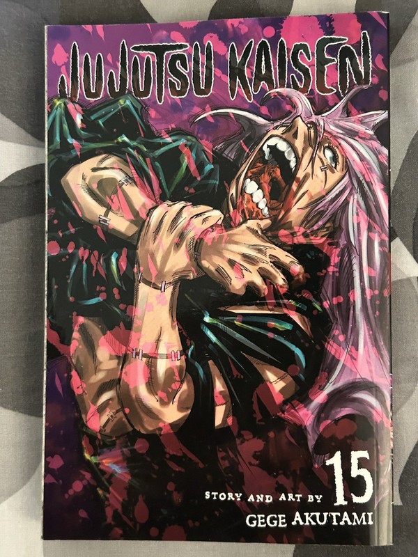 Jujutsu Kaisen Manga Volume 15 English Paperback