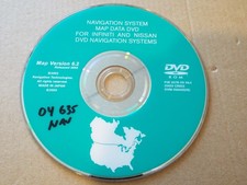 2003-04 Infiniti Nissan Navigation DVD - OEM