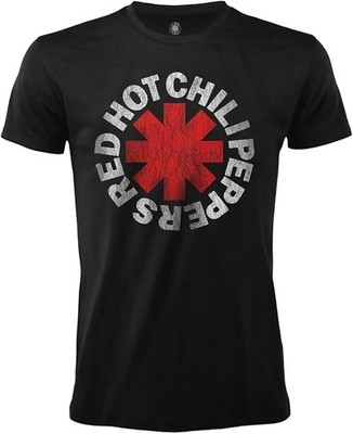 RED HOT CHILI PEPPERS T-Shirt Shirt Erwachsene LOGO Baumwolle hochwertiger Druck