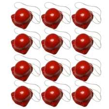 3/6/12pcs Clown Nose Rubber Costume Nose With Strap Halloween Party Decoration