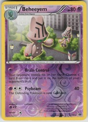 Beheeyem 62/99 Next Destinies Reverse Holo Rare
