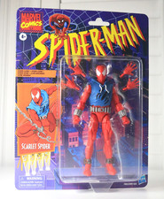 2018 Hasbro Marvel Legends Retro Carded Scarlet Spider 6  Figure Ben Reillly