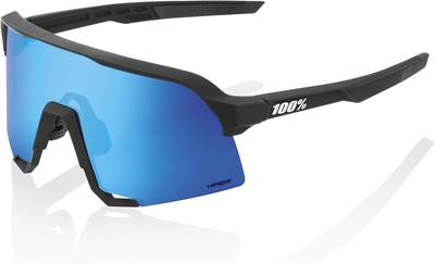 Matte Black Hiper Blue Safety Glasses Ultra Hd Lens 360 Visibility Uv Protection