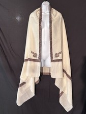Vintage Traditional Himalayan Handloom Wool Shawl Wrap