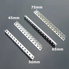 45mm 50mm 65mm 75mm Metal Angle Bracket Brace Corner Joint Connector Model DIY
