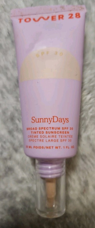 NIB 100% Authentic Tower 28 Beauty SunnyDays Skin Tint,1oz,17 05 Fairfax