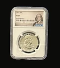 1957 50c Franklin Half Dollar NGC PF67 Silver Benjamin US Coin PROOF #016