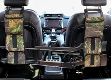 Car Concealed Seat Back Gun Rack，Hunting Gear Sling Holder Leaf 