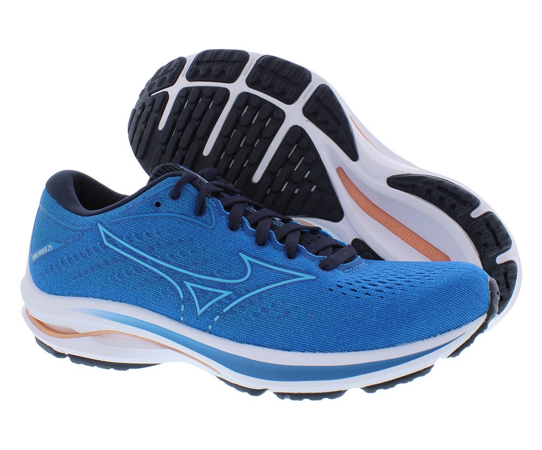 Mizuno Wave Rider Womens Shoes Size 7 Color BlueBlackPinkWhite 24890₽