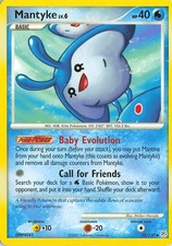 Mantyke 55/130 Uncommon Diamond & Pearl Pokemon Moderately Played on eBay