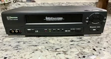 VTG Emerson EWV401B VCR DA-4HEAD Digital Tracking/Quick Play Turns On No Remote