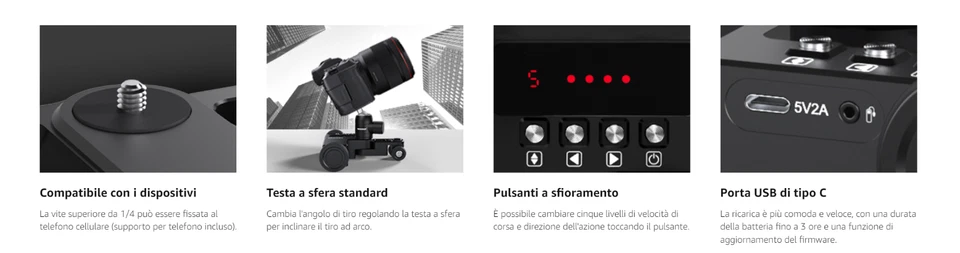 NEEWER DL200 - Kit Dolly Motorizzato per Fotocamera/Telefono/Videocamera - Bild 4 von 4