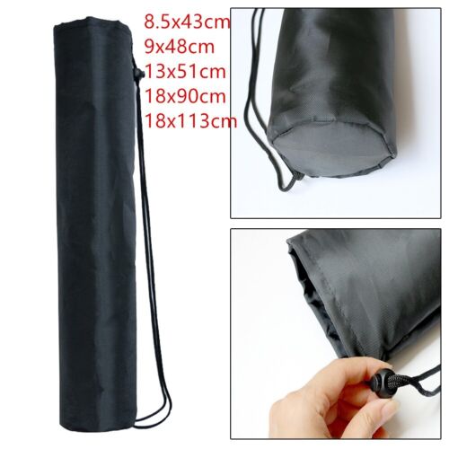Travel friendly Drawstring Toting Bag for Outdoor Photography Essentials Black - Picture 1 of 45