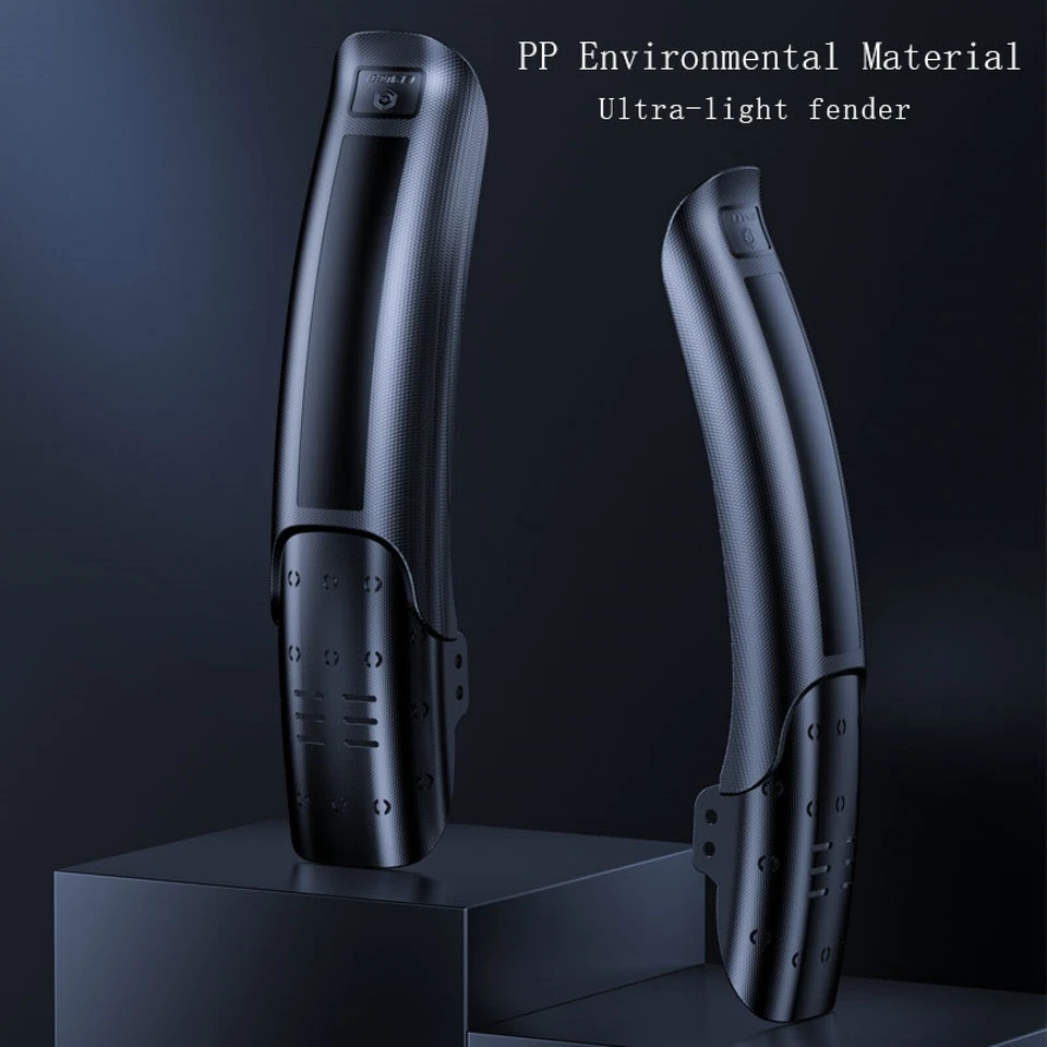 ENLEE Bicycle Widened Fenders Front/Rear Wheel Fender Mudguard Mountain Bike Kit - Image 4 of 4