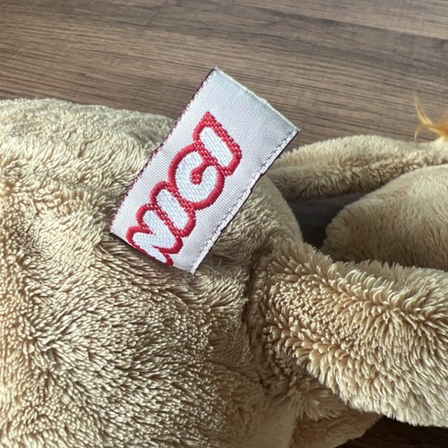 NICI ALEMANIA LEÓN OMBLIGO PELUCHE SUAVE EDREDÓN JUGUETE 14" - Imagen 5 de 6