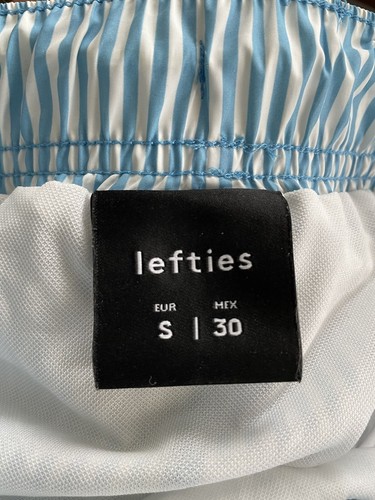 NWT - Lefties Striped Swimming Trucks SZ S - Picture 2 of 4