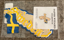 New Paper Wizard Die Cut Map of Sweden for scrapbooking