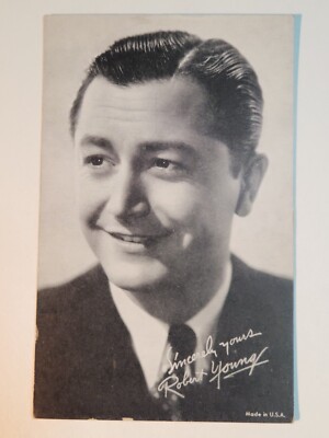 c1948 Vintage ROBERT YOUNG Exhibit Card, Made in Hollywood USA, Life With Father