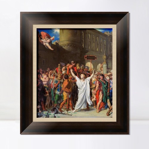 Framed Canvas Giclee Print Series#003 by Jean Auguste Dominique Ingres Wall Art - Picture 7 of 16