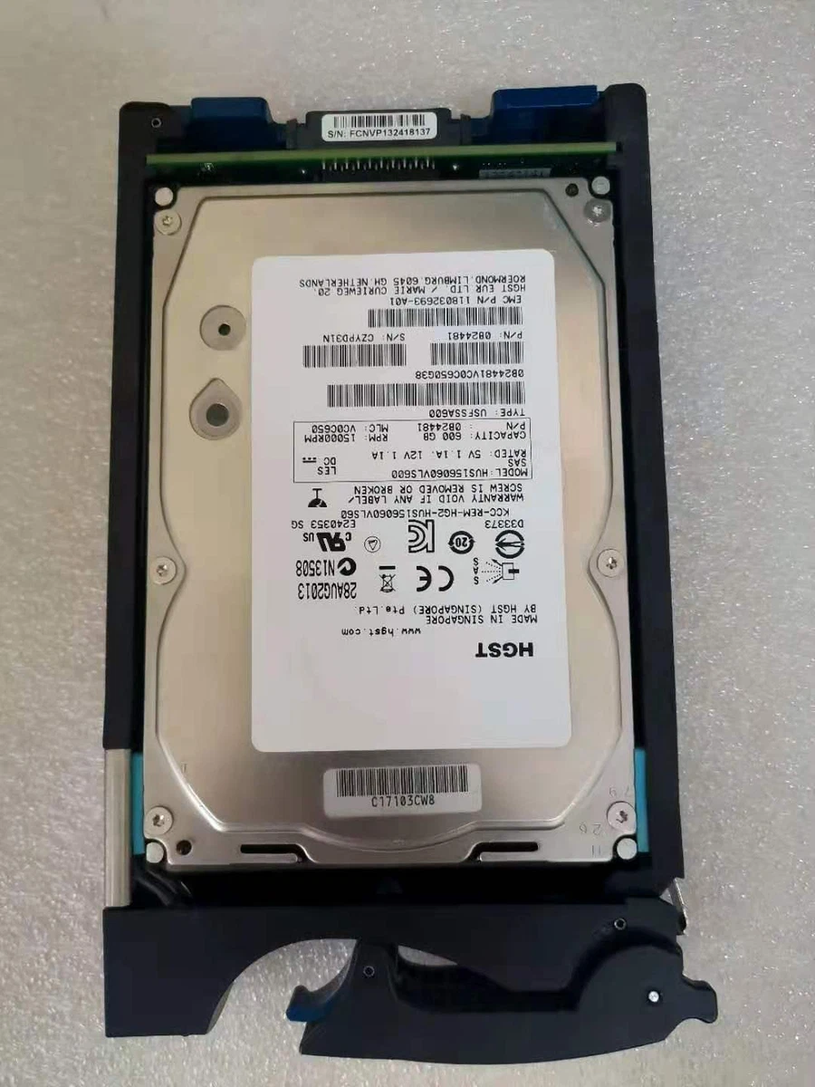 EMC 005049274 005049677 005049675 600GB 3.5 