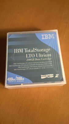 IBM TotalStorage LTO Ultrium 2 Data Cartridge (200/400GB) 08L9870