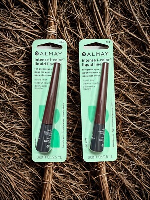SET OF 2 ALMAY INTENSE ICOLOR LIQUID LINER (024)