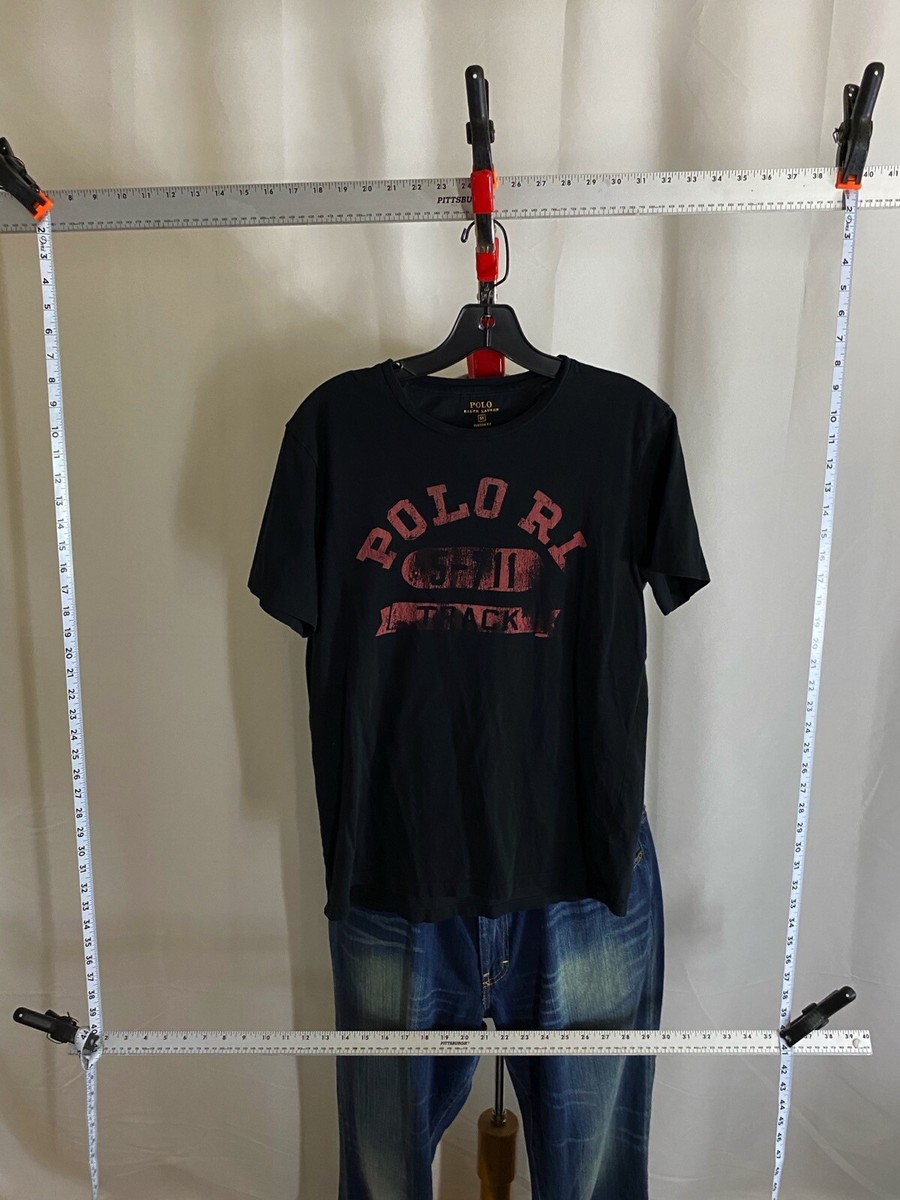 POLO RALPH LAUREN::Tシャツ:S[RESALE] MENS RALPH LAUREN POLO S/S T-SHIRT NAVY / WHITE SZ LRG for