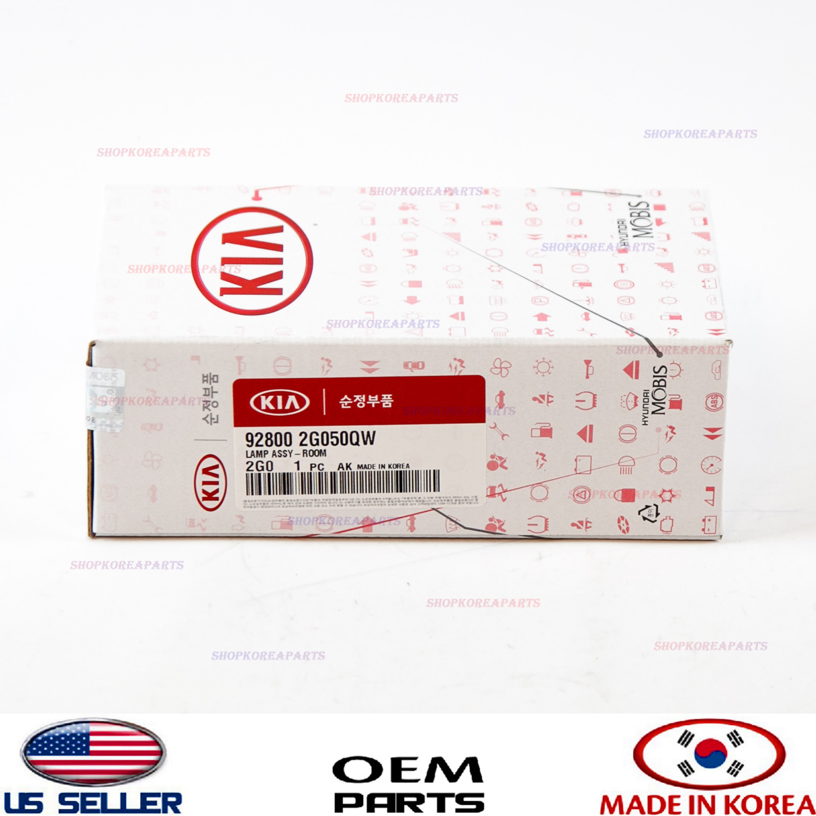 ROOM LAMP ASSEMBLY DOME LIGHT GRAY GENUINE!!! KIA OPTIMA 20062008