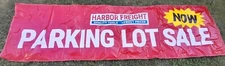 Harbor Freight Tools HFT Parking Lot Sale PVC Sign 15' x 4' Banner 2024