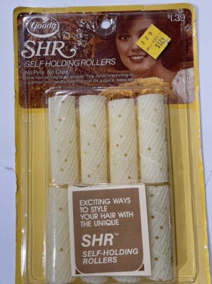 Vintage Self-Holding Hair Rollers | Unique Retro Find, OG Tag, Hard to Find
