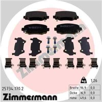 Zimmermann Scheibenbremsbelag 25734.170.2
