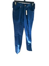 Vintage NOS Maverick Washable Trim Cowboy Western Blue Jeans Size 7/8 P2