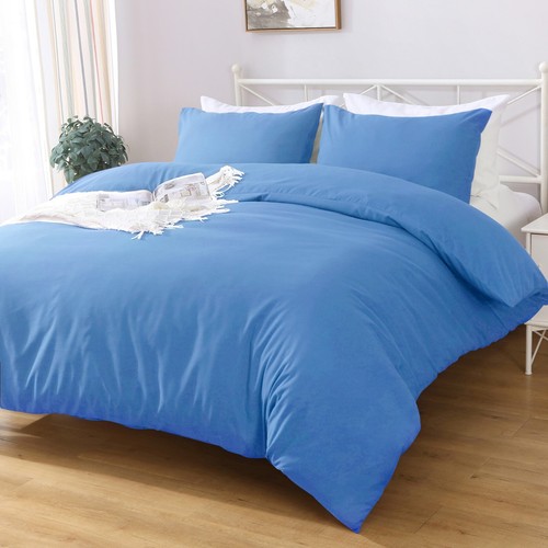 Premium 2000 Thread Count Quilt Doona Duvet Cover Set Hotel Feel All Sizes NEW - Picture 29 of 37