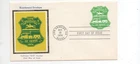United States FDC entire Colorano silk cachet U582