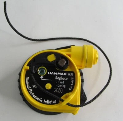 HAMMAR MA1 AUTOMATIC/MANUAL HYDROSTATIC LIFE JACKET INFLATOR W/O HANDLE 2030