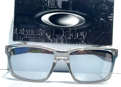 NEW Oakley MAINLINK Grey Ink POLARIZED Galaxy Chrome Lens Sunglass