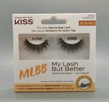 KISS: MLBB My Lash But Better - Künstliche Wimpern mit Kleber - 97483 - So Real