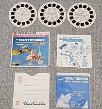 Gaf The Flintstones Hanna-Barbera Cartoon Faves View-master 3 Reels B514 Packet