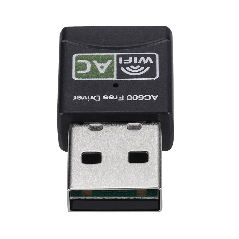 ♥ Mini Dongle Network Card Free Driver 600M 2.4G/5.8G Dual Frequency