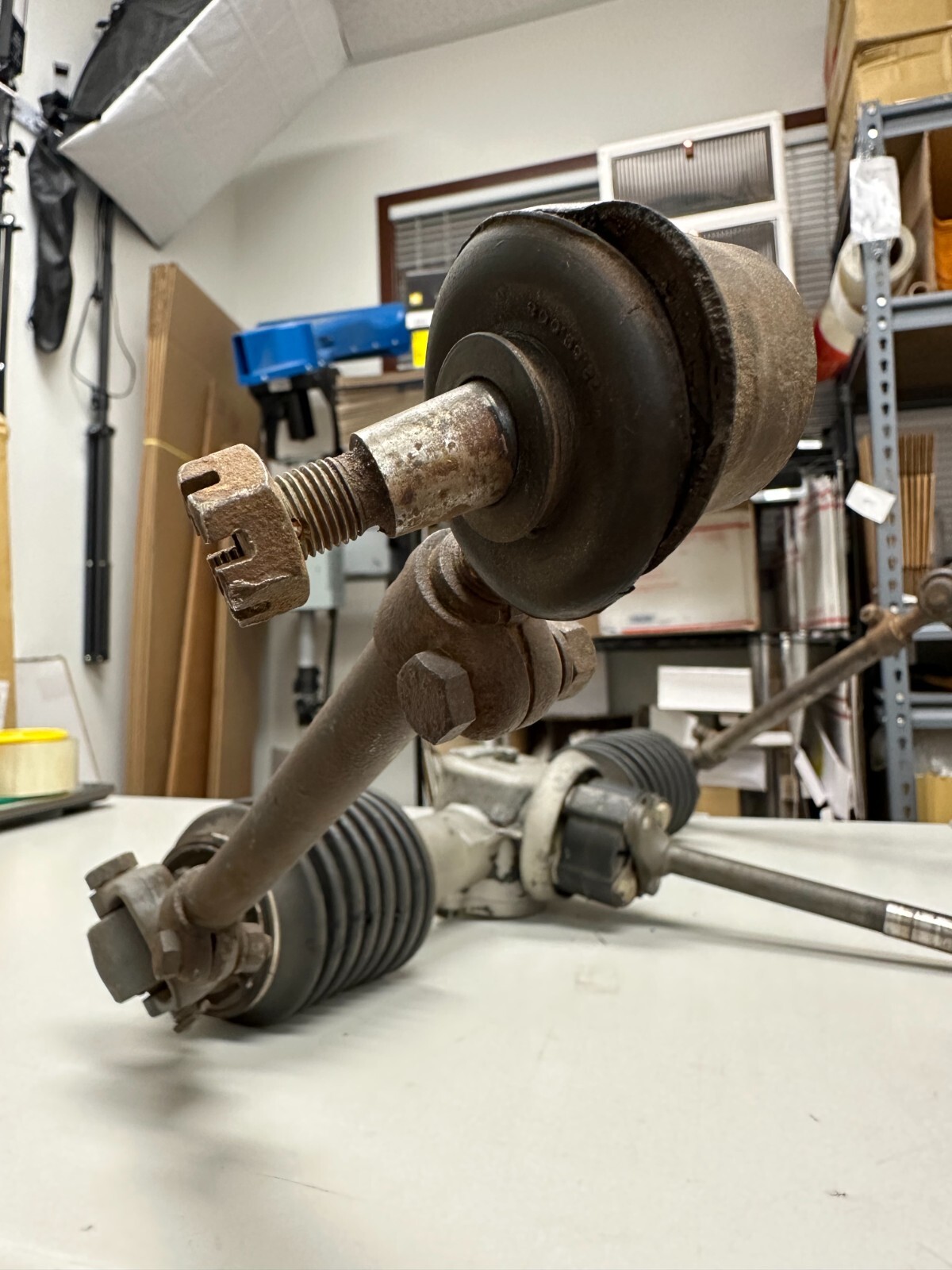 USED 65 89 Porsche 911/912 ZF Rack Pinion Steering Gear (1 bellow