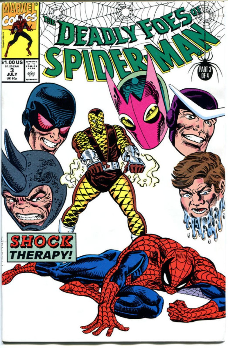 DEADLY FOES OF SPIDER-MAN #1 2 3 4, NM, Goblin, Sandman