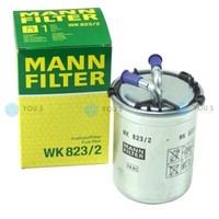 MANN-FILTER WK823/2 Kraftstofffilter Dieselfilter FüR VW Polo 1.4 / 1.6 TDI