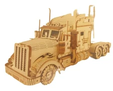 ROKR Heavy Truck 3D Model 1:40 Scale Tractor Trailer Puzzle MC502 Factory Sealed