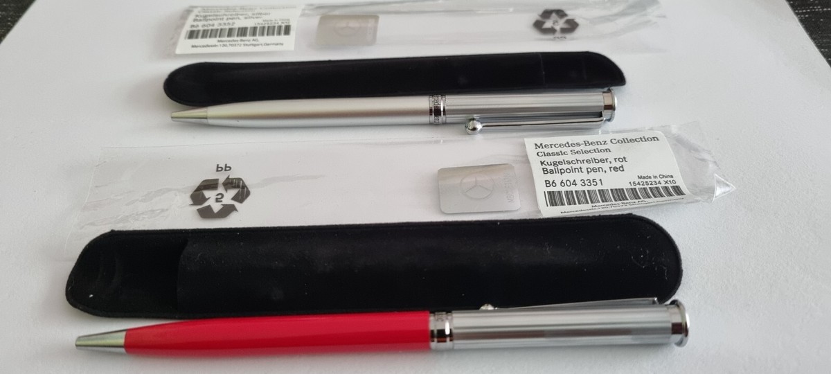 Faber-Castell Mercedes-Benz ボールペン New Genuine Mercedes-Benz Classic Ballpoint Pen Set B66043351