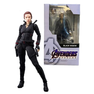 Figurina Black Widow 14 Cm &ndash; Articolata Con Parti Intercambiabili &ndash; Avengers