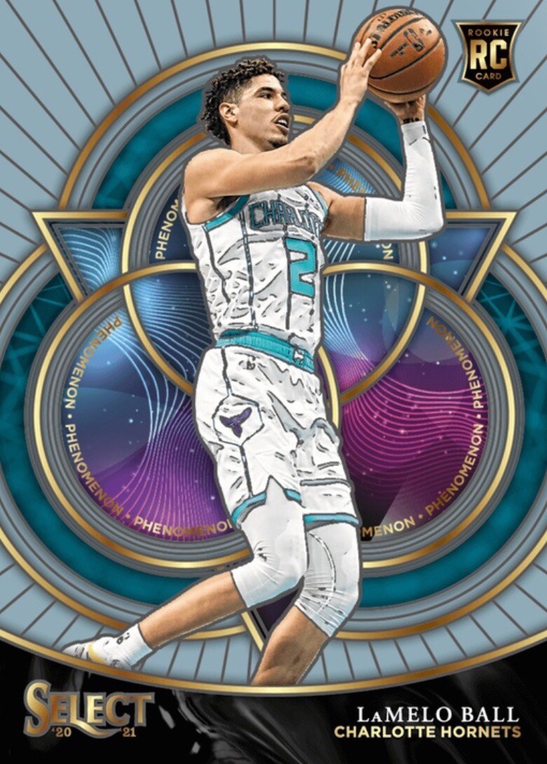 2020 Select Lamelo Ball Phenomenon Rookie RC NBA Dunk