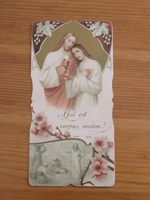CANIVET - HOC EST CORPUS MEUM - FROMMES BILD - HEILIGE KARTE - RELIGION - P